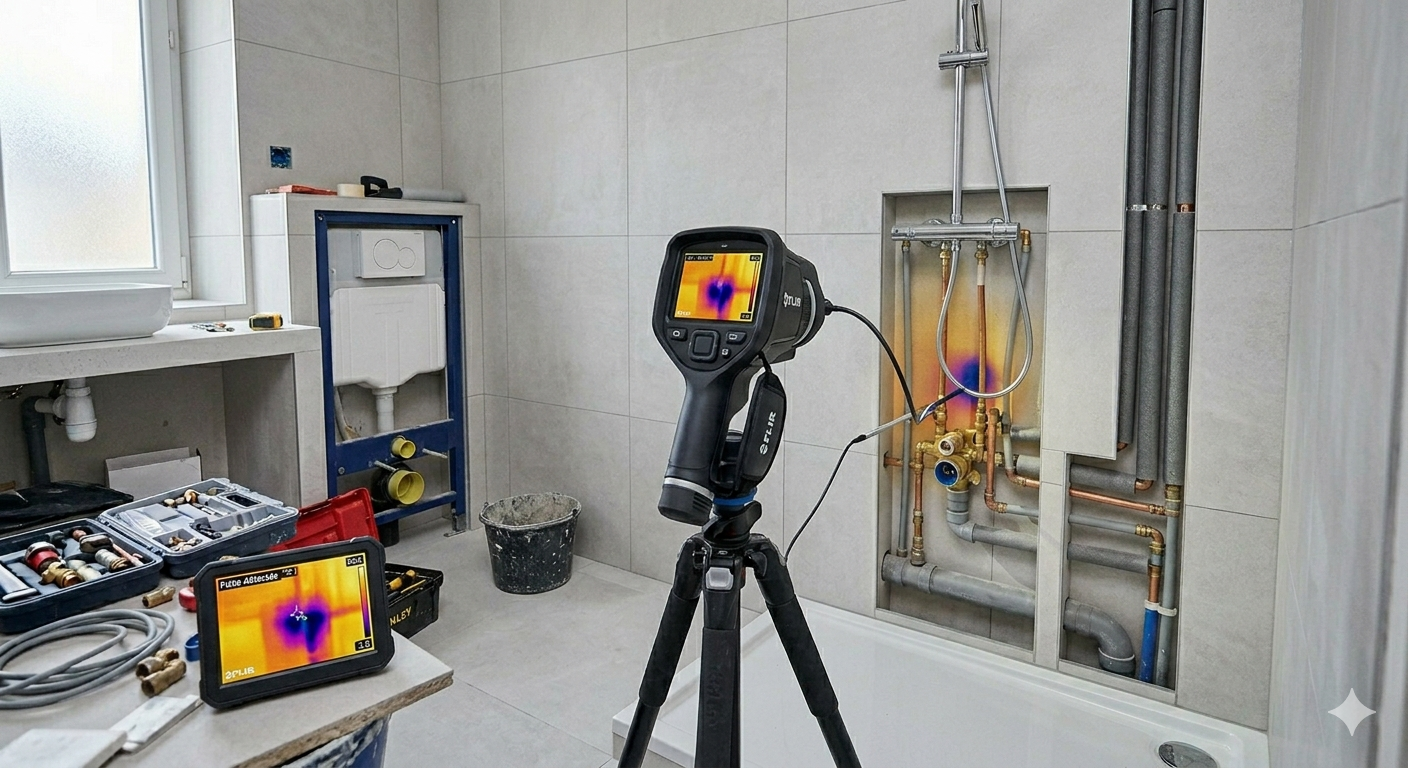 Recherche et reparation fuite eau Aix-en-Provence